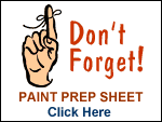 Don't forget! Paint Prep Sheet